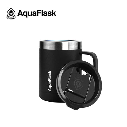Aquaflask Thermobecher isoliert mit Deckel und Henkel 415ml (14 oz)