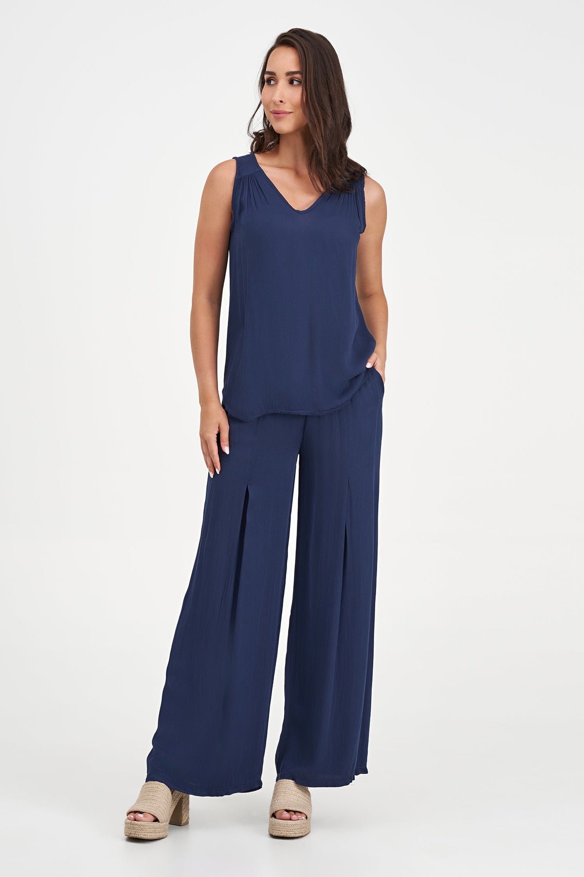 Women's Woven Sleeveless Top