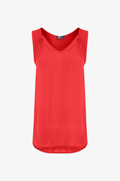 Women's Woven Sleeveless Top
