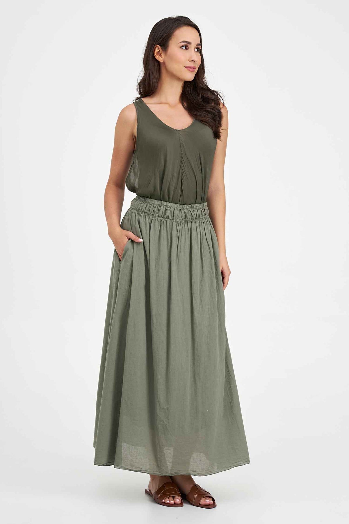 Women's Woven Sleeveless Top