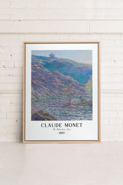DER FLUSS PETITE CREUSE, Oeuvre sur toile étirée