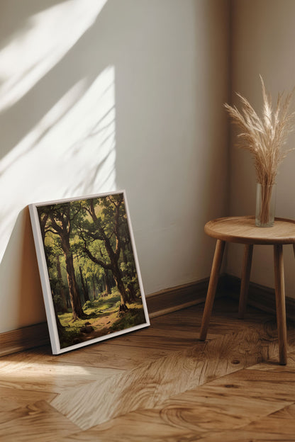 MYSTIC TRAILS, Kunstwerk auf gespannter Leinwand