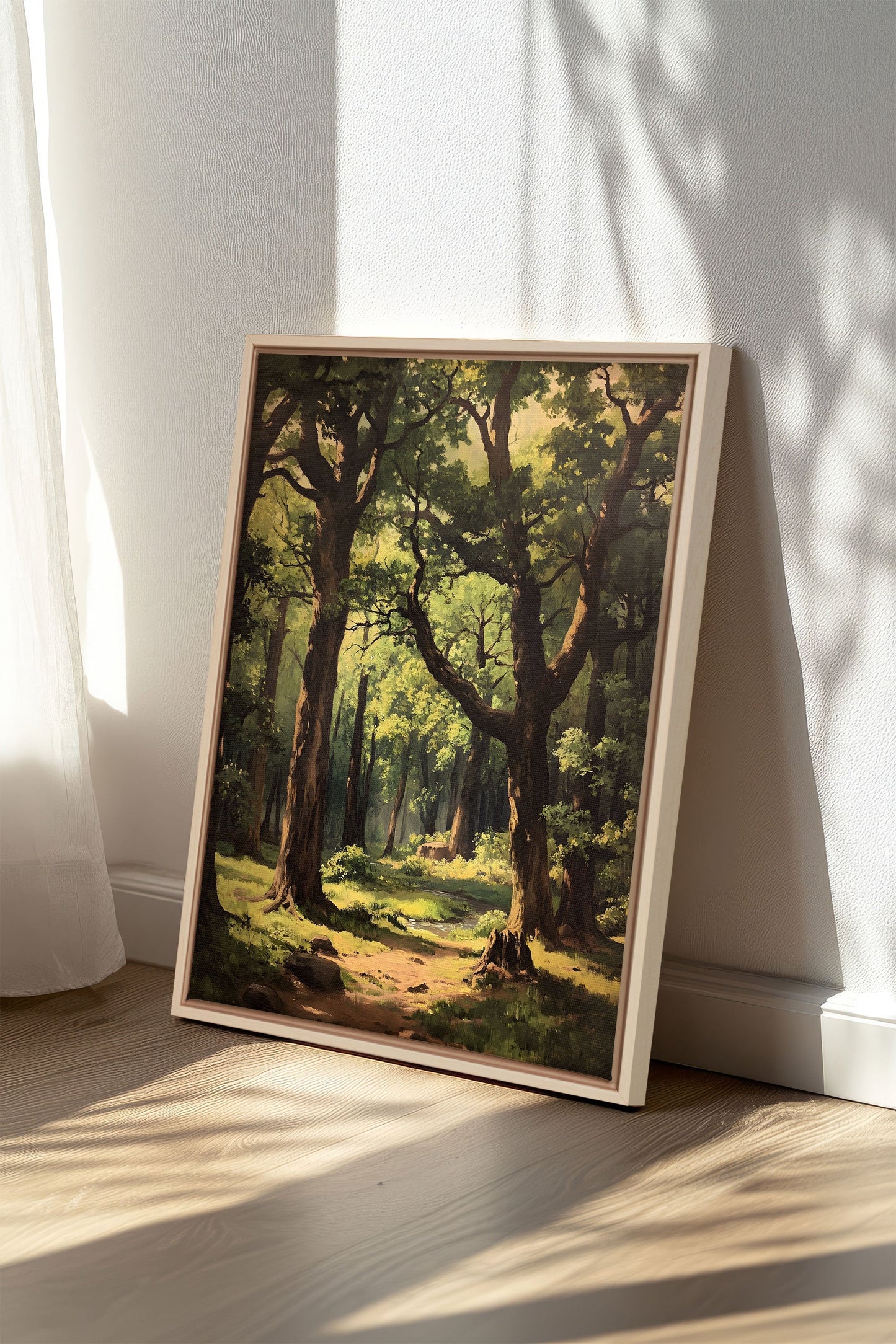 MYSTIC TRAILS, Kunstwerk auf gespannter Leinwand