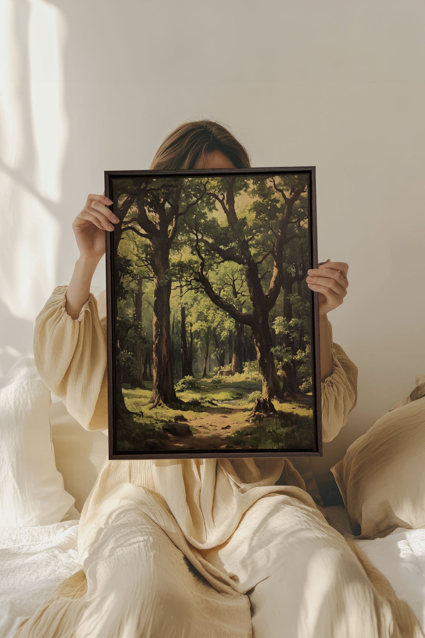 MYSTIC TRAILS, Kunstwerk auf gespannter Leinwand
