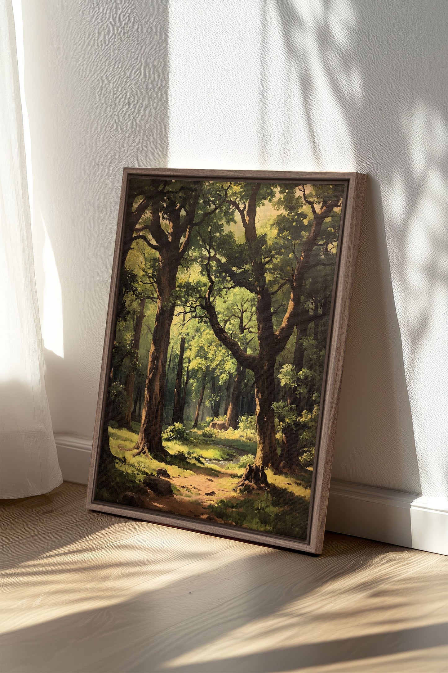 MYSTIC TRAILS, Kunstwerk auf gespannter Leinwand
