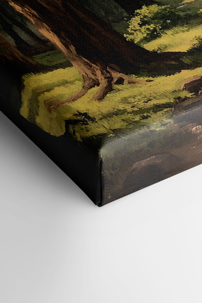 MYSTIC TRAILS, Kunstwerk auf gespannter Leinwand