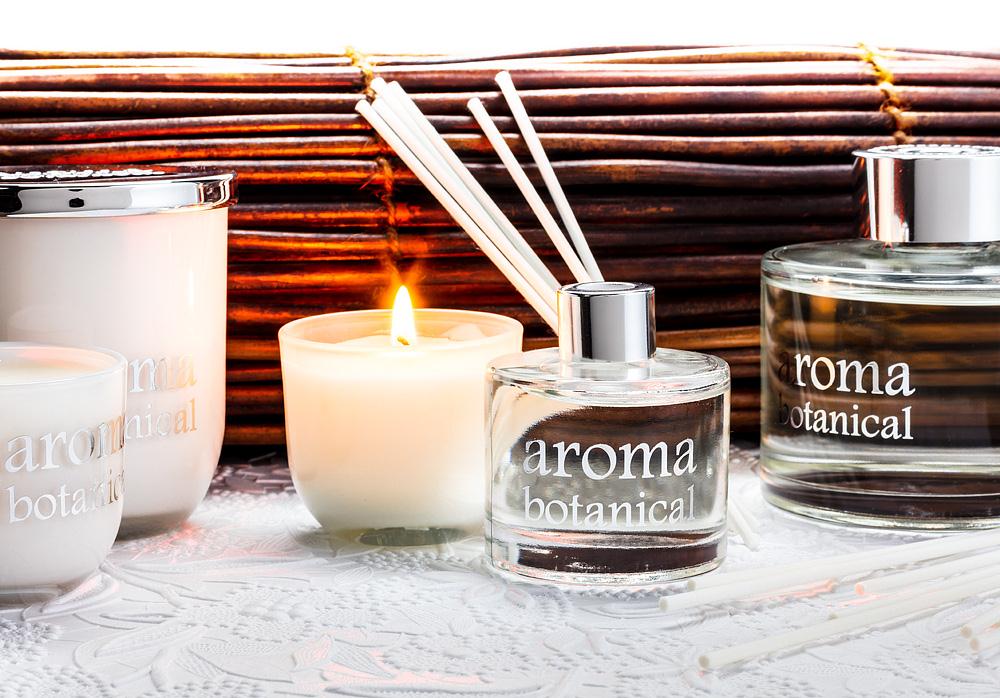 Mini-Kokos-Limette-Kerze mit erfrischendem tropischen Duft von Aromabotanical