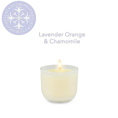 Mini Lavendel-Orange-Kamille-Kerze mit beruhigender Mischung von Aromabotanical