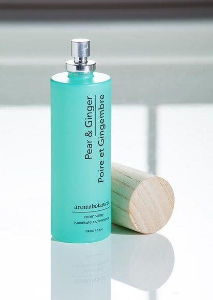 Birne-Ingwer Raumspray mit frischem Gewürz- und Amberduft von Aromabotanical