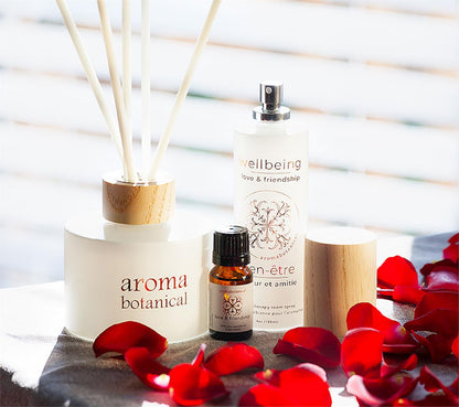 Mini-Energikerze mit belebendem Zitrus- und Kräuterduft von Aromabotanical