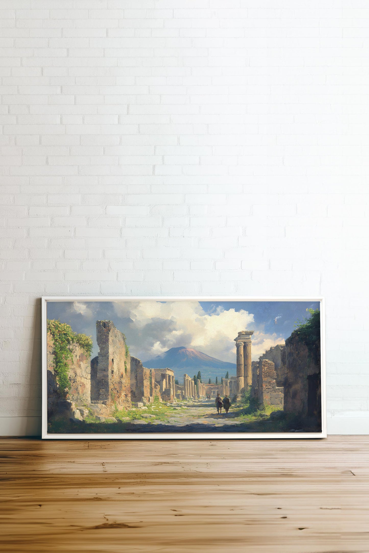 SHADOWS OF THE PAST, Öl auf Leinwand