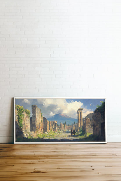 SHADOWS OF THE PAST, Öl auf Leinwand