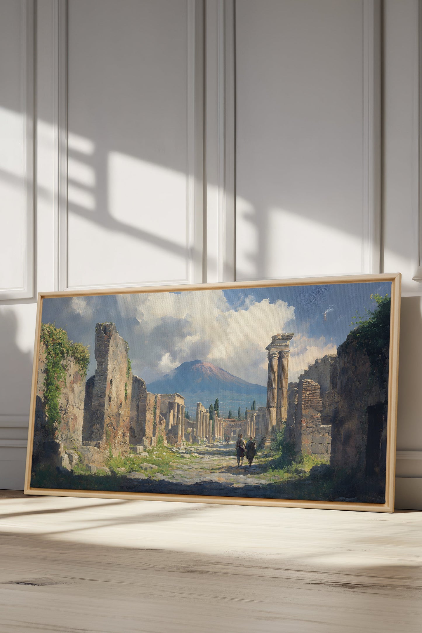 SHADOWS OF THE PAST, Öl auf Leinwand