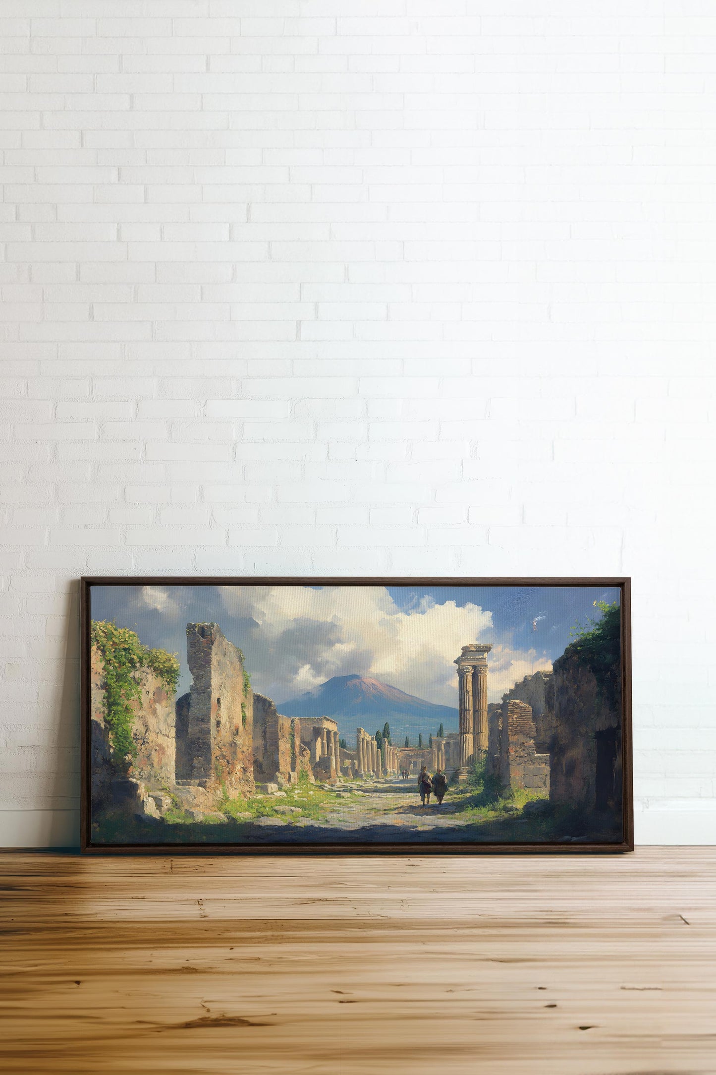 SHADOWS OF THE PAST, Öl auf Leinwand
