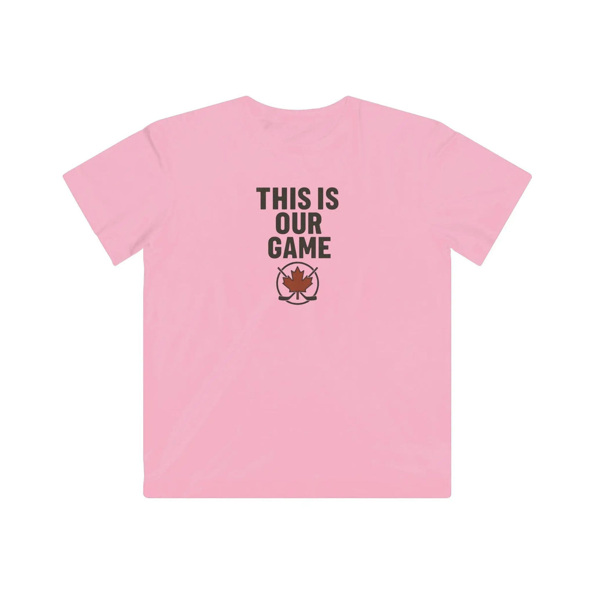 This Is Our Game Youth T-Shirt – Canadian Maple Leaf Tee