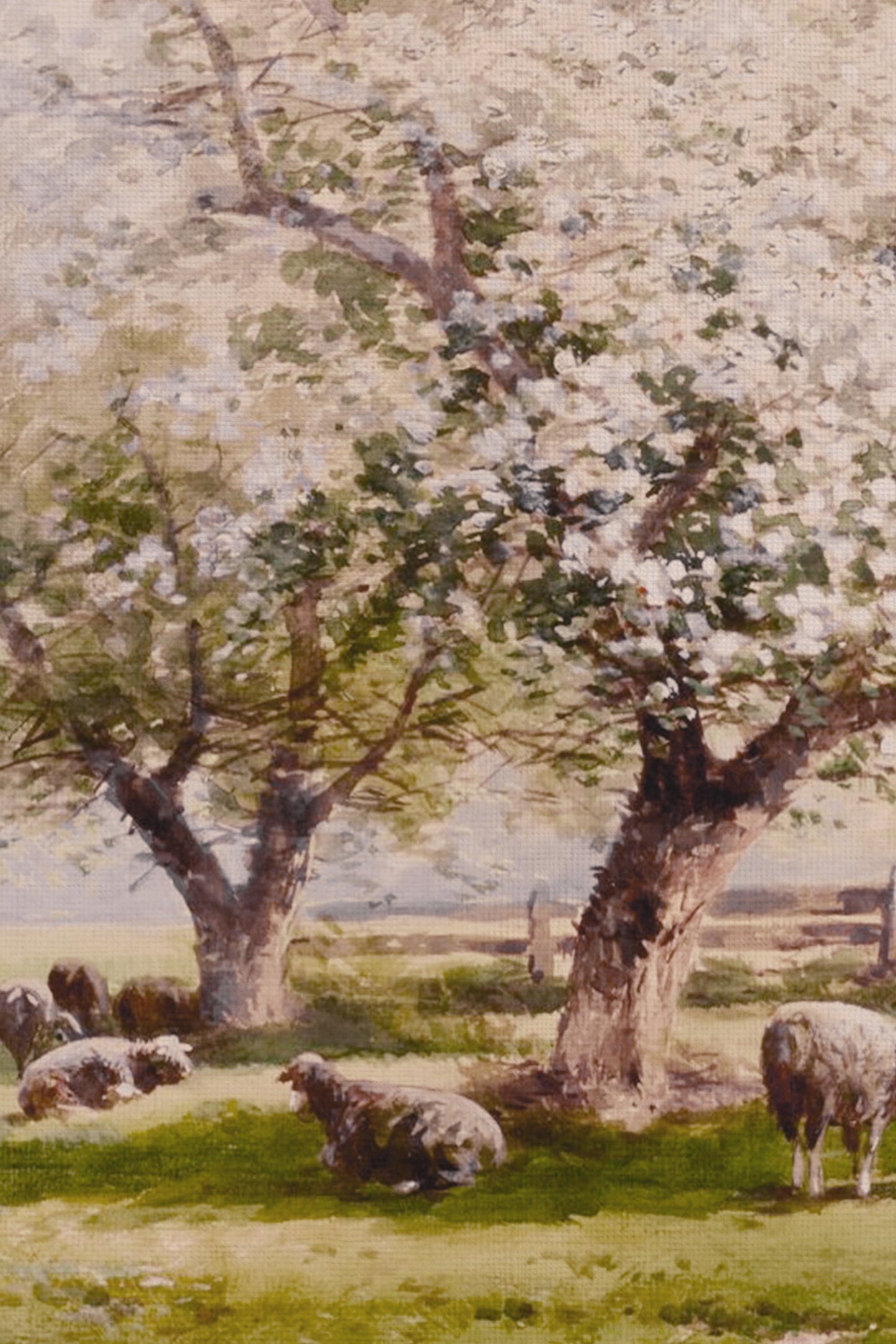 BLUMENFELDER, BRONZEFARBENER VINTAGE-RAHMEN