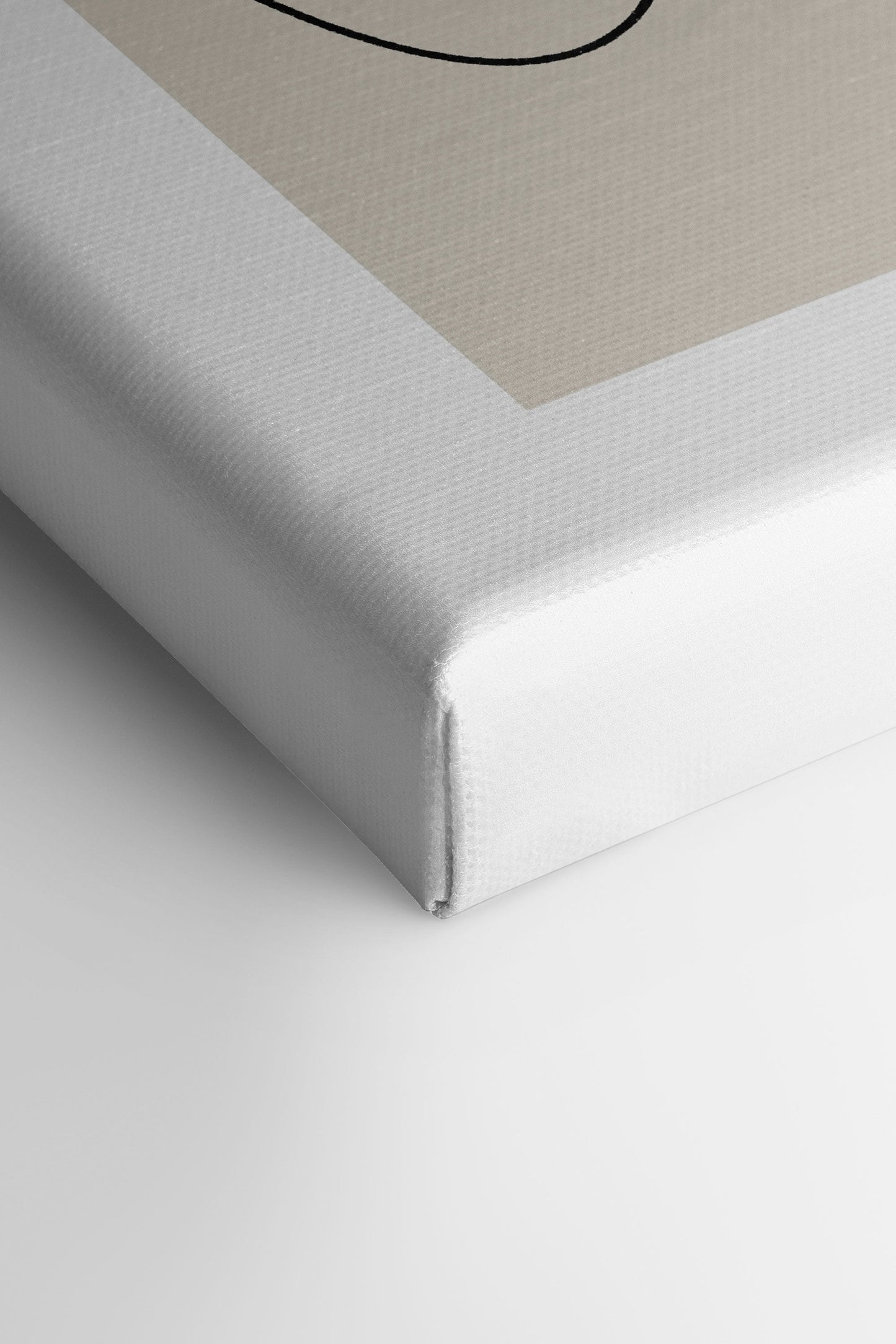 ELEGANTES KURVENDUO (3 Werke auf gespannter Leinwand)