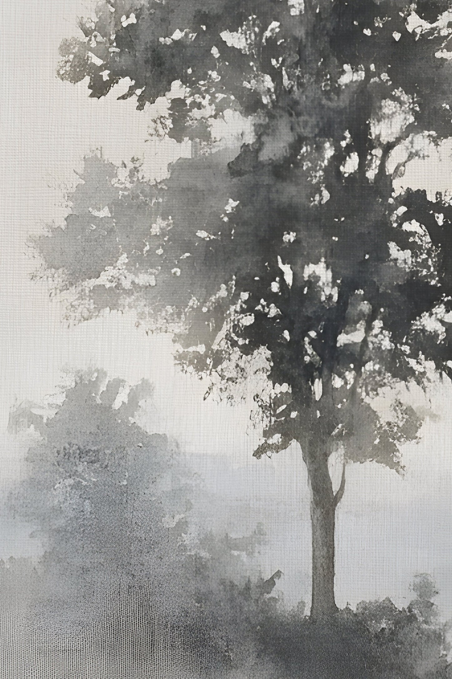 FOG SILENCE, SILVER VINTAGE FRAME
