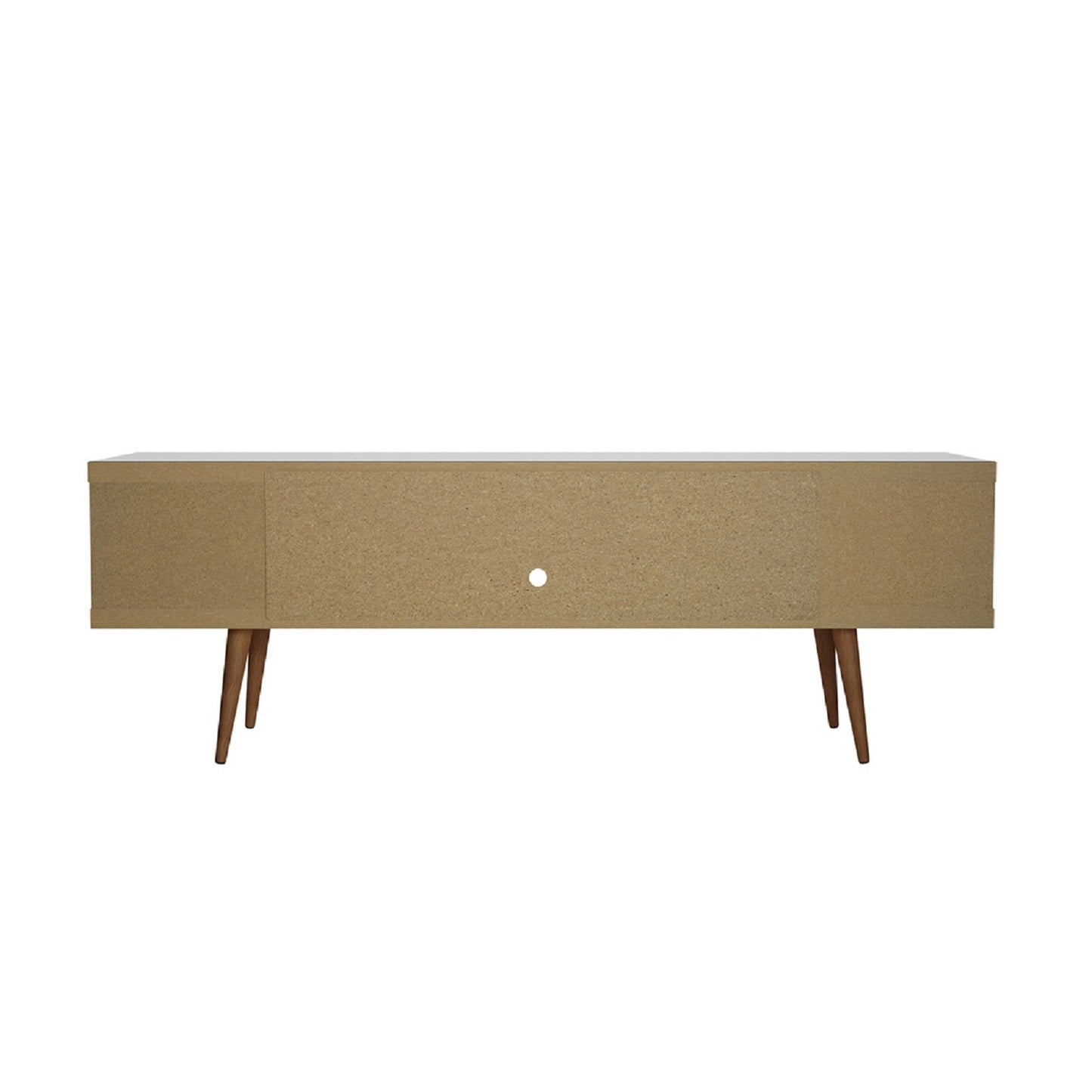 Eureka Modern 70,47" TV-Lowboard mit 4 Ablagen – Weiß