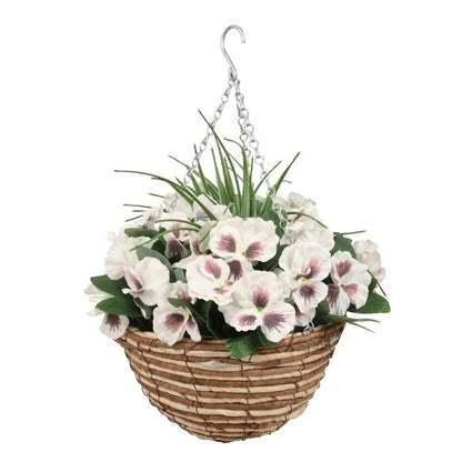 Camila Kunstblumenarrangement im Hängekorb