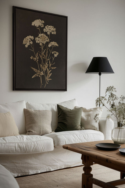 FLEUR D'OR, Werk auf gespannter Leinwand