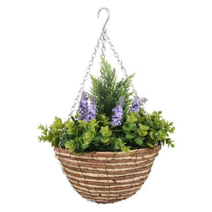 Penelope Künstliches Blumenarrangement im Hängekorb