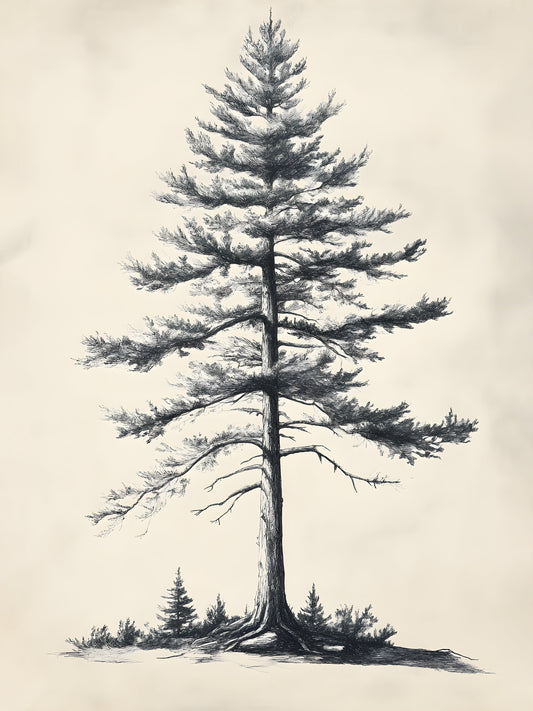 Forêt Ancienne 1, VINTAGE-RAHMEN