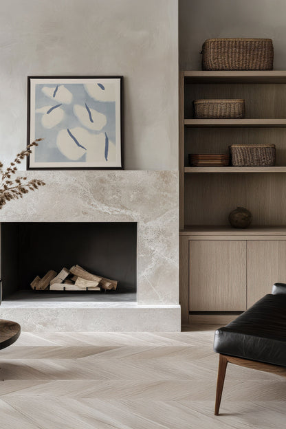 COTON MARINE, Werk auf gespannter Leinwand