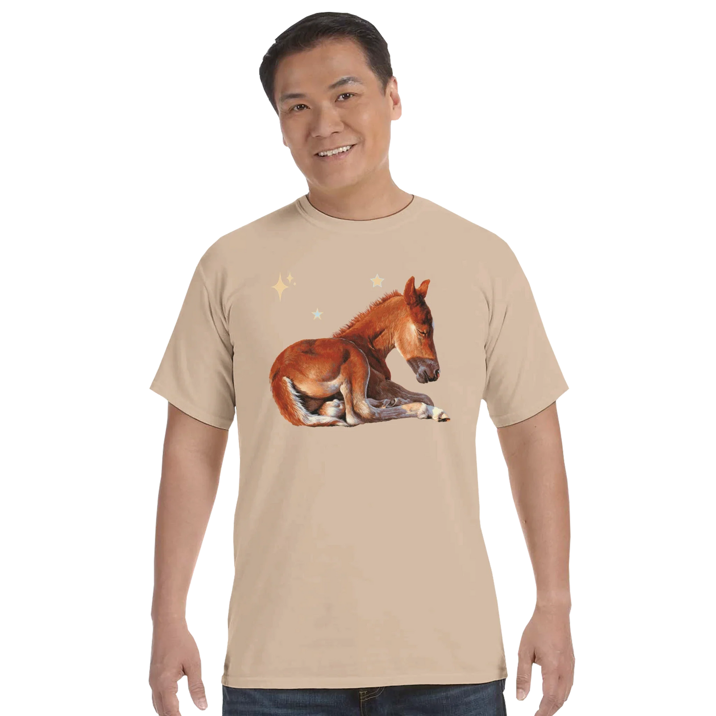 Schlaf-T-Shirt aus weicher Baumwolle – vielseitige Schlaf- und Freizeitkleidung