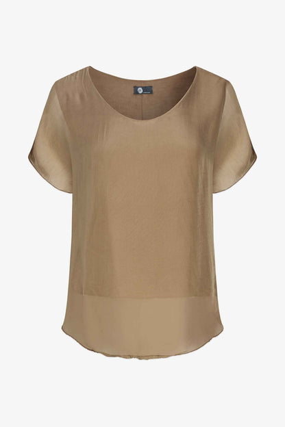 Women's Woven Tunic Top