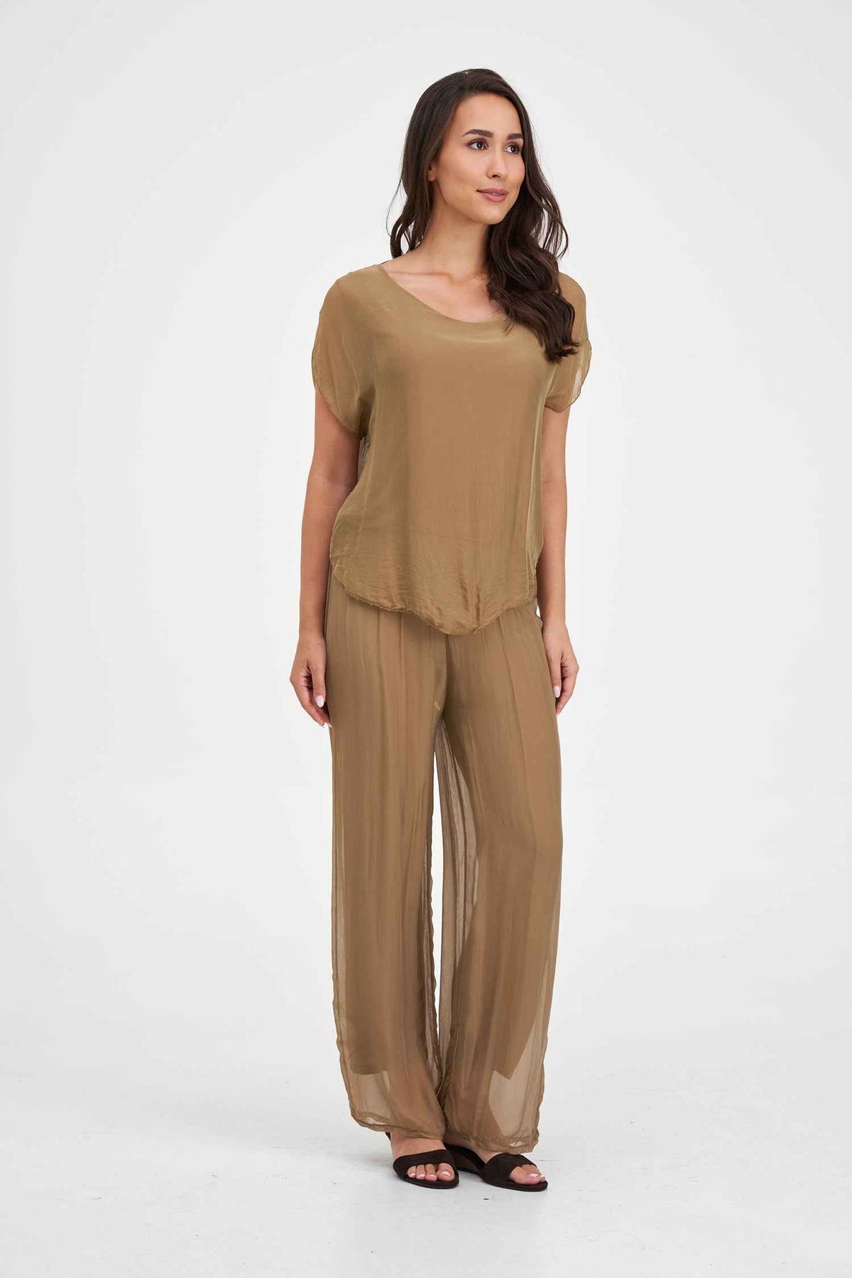 Women's Woven Tunic Top