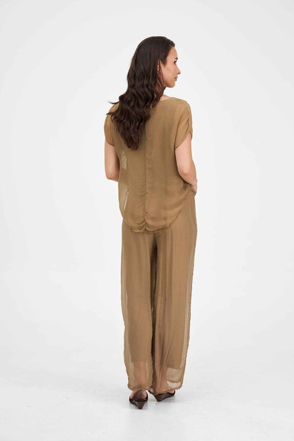 Women's Woven Tunic Top