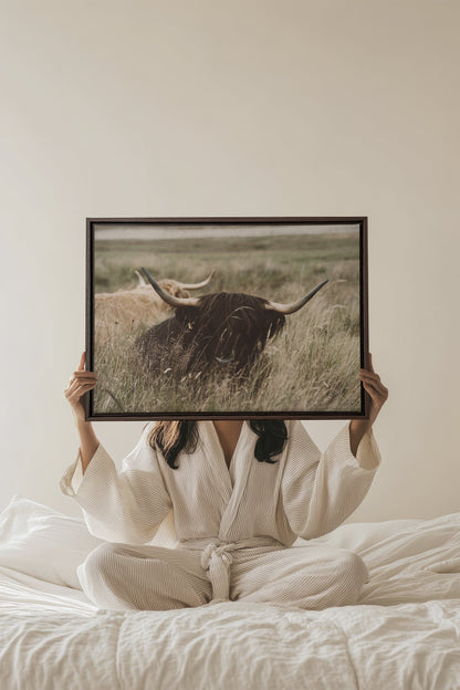 HIGHLAND SPIRIT, Mischtechnik auf gespannter Leinwand