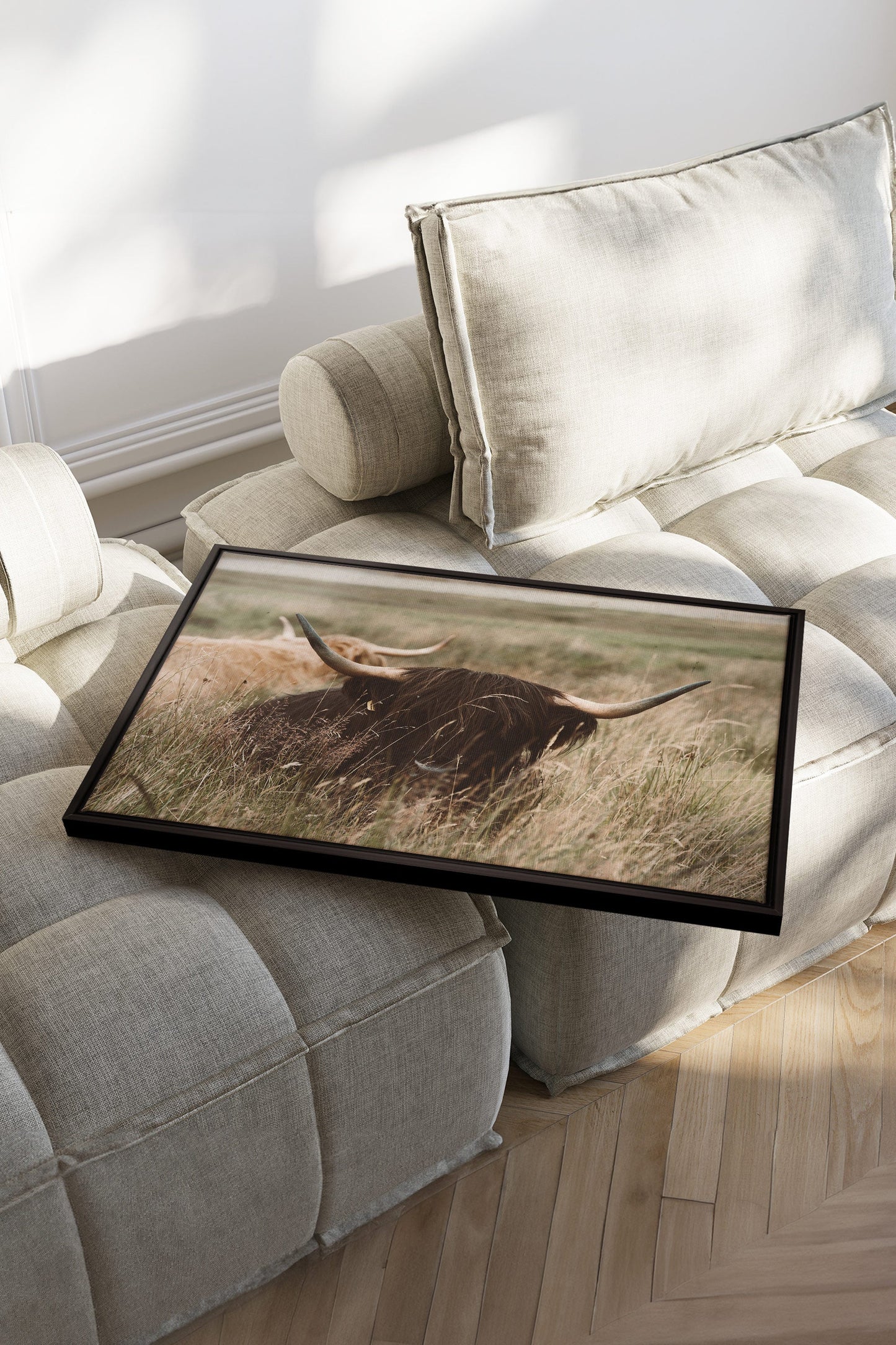 HIGHLAND SPIRIT, Mischtechnik auf gespannter Leinwand