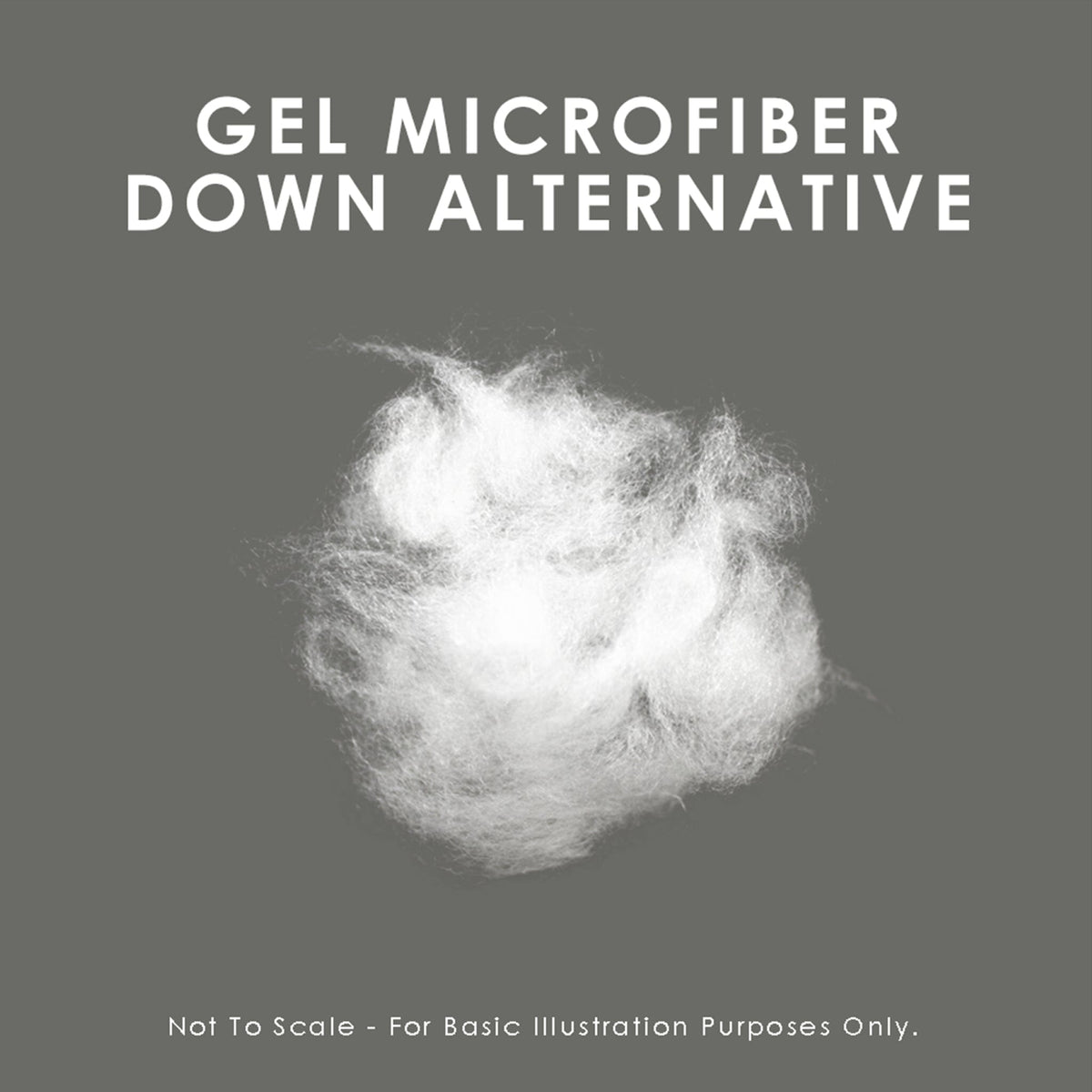 Gel Microfiber Down Alternative Cushions