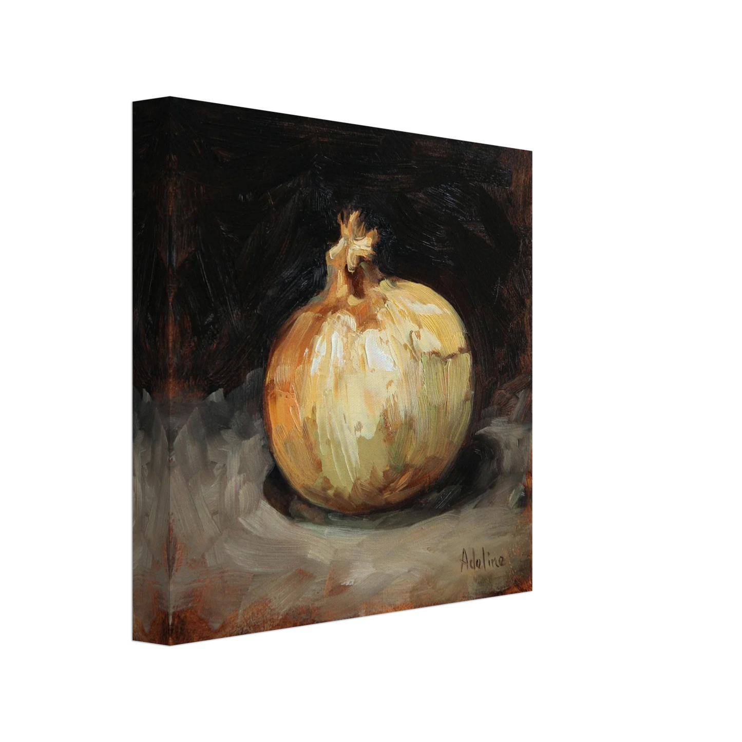 Small Kitchen Canvas – Onion Wall Art