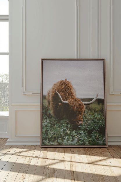 VERWURZELTER GEIST, Kunstwerk auf gespannter Leinwand