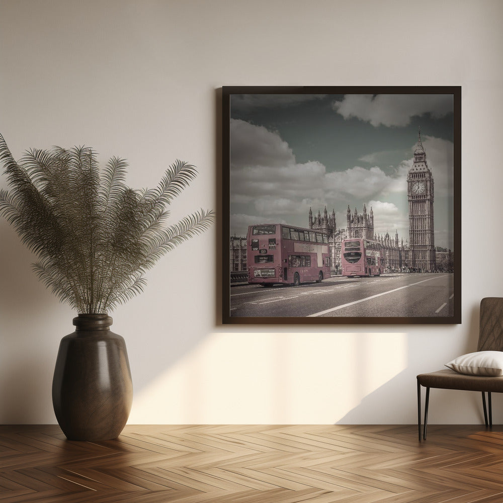 Wandbilder Typisch London | urbaner Vintage-Stil