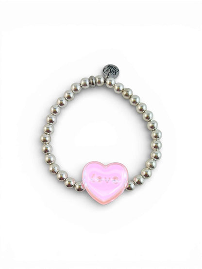 Sweetheart Hematite Bracelets - Mom and Mini