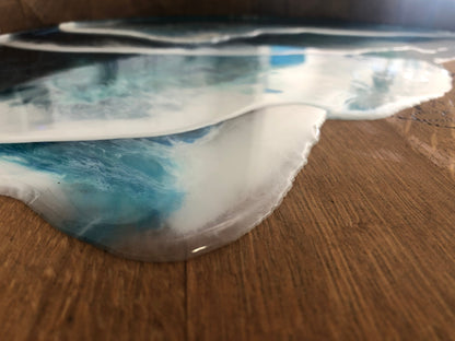 Wine Barrel Ocean Waves - AURABAGS SHOP