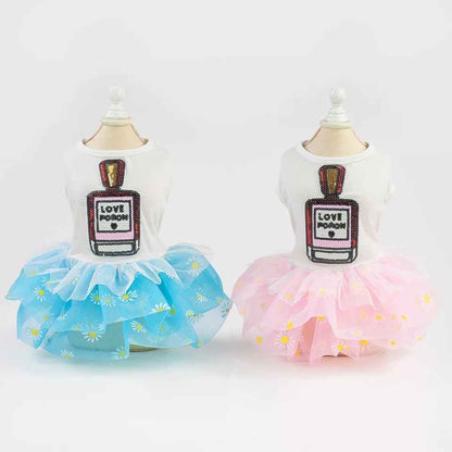 Love Dog Tutu Dress | Pet Dress