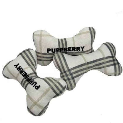 Puppberry Dog Bone Toy | Plush Dog Toy