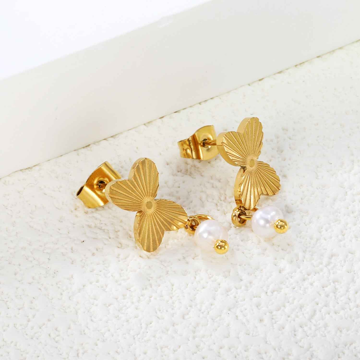 Butterfly Dream Pearl Earrings