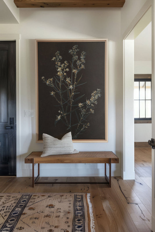 FLEUR D'ARGENT, Leinwandbild