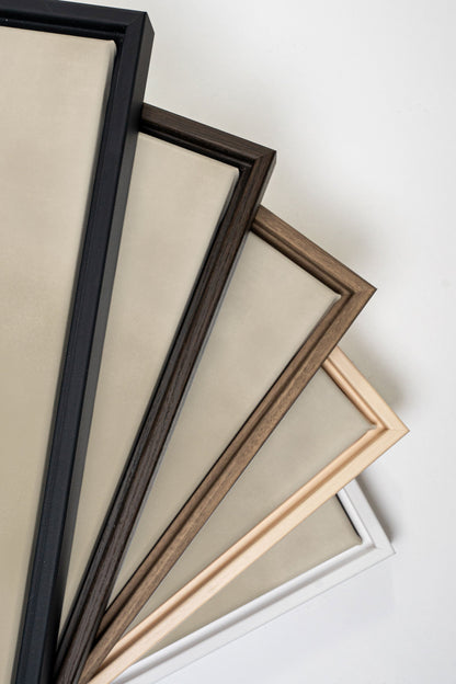 SAMTIGER GLANZ DUO (2 Originale auf Leinwand)