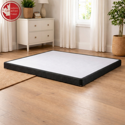 UltraFlex® Premium Massivholz Boxspring Matratzenunterfederung 2" Niedrigprofil - Twin, Double, Queen, King | Premium Hochleistungs-Matratzenbasis, keine Montage erforderlich, kompatibel mit allen Matratzentypen - Hergestellt in Kanada