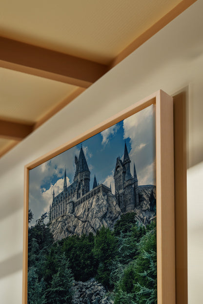 FESTUNG DES WISSENS, Kunstwerk auf gespannter Leinwand
