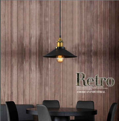 Industrial Cage Pendant Chandelier – Vintage Metal Hanging Light Fixture for Kitchen, Dining Room, Bar & Loft
