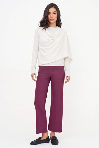 Women's Fine Knit Crew Neck Sweater