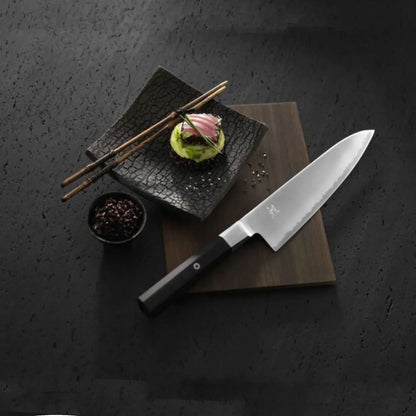 MIYABI 4000 FC Serie Gyutoh-Messer 20 cm – Schwarzer Griff